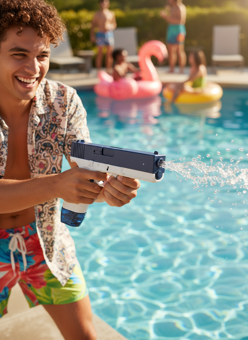AquaStrike Pro – Pistola Eléctrica de Agua